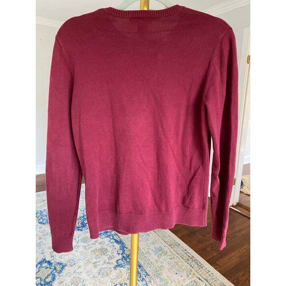 Lands’ End Sweater Cozycore Granola Girl Supima Cotton Feminine Capsule Cottage - Picture 3 of 8